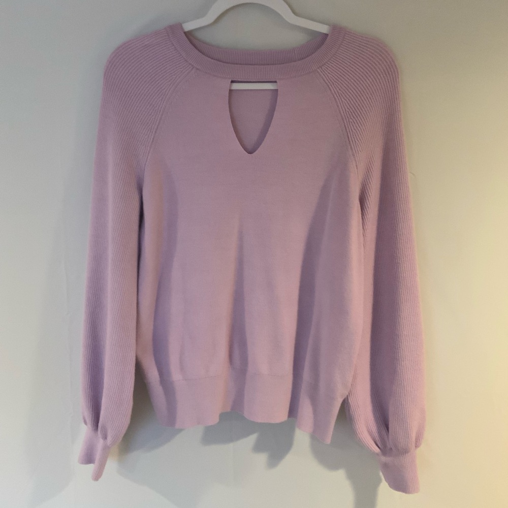Purple Anthropologie Sweater